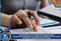 Malatya İlinde Faaliyet Gösteren Meslek Mensuplarinin Deprem Bölgesi Dişinda Aracilik Ve Sorumluluk Sözleşmesi Olan İşyerlerinin Beyanname Ve Prim Ödeme Süreleri Ertelendi