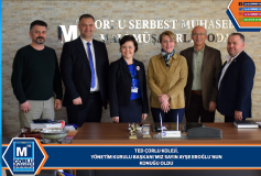 Ted Çorlu Koleji, Yönetim Kurulu Başkani'miz Sayin Ayşe Eroğlu'nun Konuğu Oldu