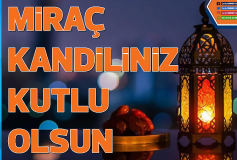 Miraç Kandiliniz Kutlu Olsun
