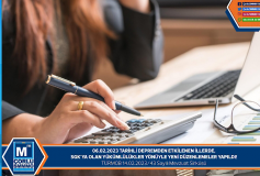 06.02.2023 Tarihli Depremden Etkilenen İllerde Sgk'ya Olan Yükümlülükler Yönüyle Yeni Düzenlemeler Yapildi