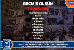 Geçmiş Olsun Türkiyem!
