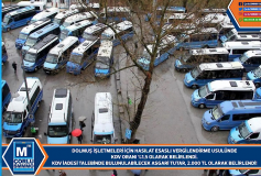 Dolmuş İşletmeleri İçin Hasilat Esasli Vergilendirme Usulünde Kdv Orani %1,5 Olarak Belirlendi-Kdv İadesi Talebinde Bulunulabilecek Asgari Tutar 2.000 Tl Olarak Belirlendi