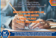 2022 Yili 3'üncü Dönem Smmm Yeterlilik Sinavi'nda Başari Gösteren Genç Meslektaşlarimizi, Tebrik Ederiz!