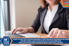 Ticaret Siciline Tescil Edilen İşlemlerden Ticaret Bakanliği Tarafindan Elektronik Ortamda Hazine Ve Maliye Bakanliğina Yapilan Bildirimlerin Mükellefler Tarafindan Yapilmiş Bildirim Olarak Kabul Edilmesi