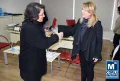 Çağdaş Yaşami Destekleme Derneği Çorlu Şubesi, Yönetim Kurulu Başkani'miz Sayin Ayşe Eroğlu'nu Ziyaret Etti