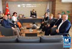 Çağdaş Yaşami Destekleme Derneği Çorlu Şubesi, Yönetim Kurulu Başkani'miz Sayin Ayşe Eroğlu'nu Ziyaret Etti