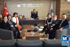 Çağdaş Yaşami Destekleme Derneği Çorlu Şubesi, Yönetim Kurulu Başkani'miz Sayin Ayşe Eroğlu'nu Ziyaret Etti