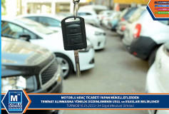 Motorlu Araç Ticareti Yapan Mükelleflerden Teminat Alinmasina Yönelik Düzenlemenin Usul Ve Esaslari Belirlendi