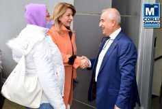 Oda Başkani'miz Ayşe Eroğlu, Ymm Sinan Dündar'a Ait Çalişma Ofisinin Açilişina Katildi