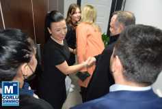 Oda Başkani'miz Ayşe Eroğlu, Ymm Sinan Dündar'a Ait Çalişma Ofisinin Açilişina Katildi