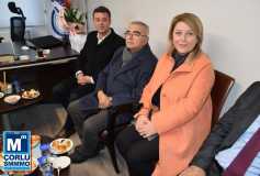 Oda Başkani'miz Ayşe Eroğlu, Ymm Sinan Dündar'a Ait Çalişma Ofisinin Açilişina Katildi