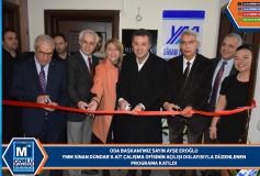 Oda Başkani'miz Ayşe Eroğlu, Ymm Sinan Dündar'a Ait Çalişma Ofisinin Açilişina Katildi