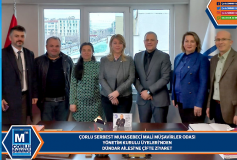 Çorlu Smmmo Yönetimi'nden, Dündar Ailesi'ne Çifte Ziyaret