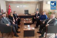 Vergi Dairesi Müdürü'müz Sayin Özdemir Ve İhtisas Vergi Dairesi Müdürü'müz Sayin Tepe'den, Oda'miza İade-İ Ziyaret