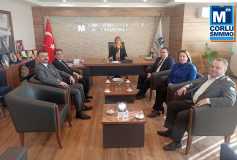 Vergi Dairesi Müdürü'müz Sayin Özdemir Ve İhtisas Vergi Dairesi Müdürü'müz Sayin Tepe'den, Oda'miza İade-İ Ziyaret