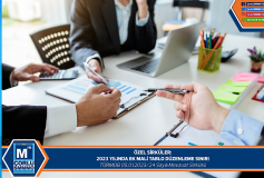 Özel Sirküler 2023 Yilinda Ek Mali Tablo Düzenleme Siniri