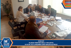 Ocak Ayi Olağan Yönetim Kurulu Toplantisi, 04 Ocak'ta Gerçekleştirildi