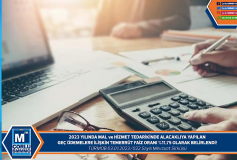 2023 Yilinda Mal Ve Hizmet Tedarikinde Alacakliya Yapilan Geç Ödemelere İlişkin Temerrüt Faiz Orani%11,75 Olarak Belirlendi