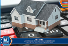 2023 Yilinda Uygulanacak Emlak Vergisine Esas Değerler