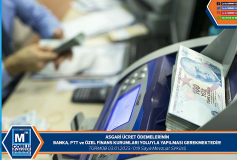 Asgari Ücret Ödemelerinin Banka, Ptt Ve Özel Finans Kurumlari Yoluyla Yapilmasi Gerekmektedir