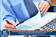 Yeminli Mali Müşavirlerce Tasdik Raporu Düzenlenecek Konulara İlişkin Usul, Esas Ve İşlemlerde Dikkate Alinacak Hadler