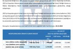 2023 Yılında Tasdik Ettirilmesi Gereken Defter Türünün Tespitinde Dikkate Alınacak Hadler Hakkında Duyuru