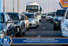 2023 Yılında Motorlu Taşıtlar Vergisi İçin Yeniden Değerleme Oranı %61,5 Olarak Uygulanıyor