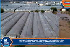 Selden Etkilenen Antalya İli Finike, Kumluca Ve Demre İlçelerinde Sgk'ya Olan Prim Borçlari İle Belge Verme Süreleri Ertelendi