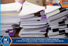 2023 Yilinda Tutulacak Defterler Ve Tasdik Durumlari, E-Defter, Defter Beyan Sistemi Ve Finansal Raporlama Düzenlemeleri