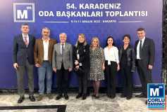 Oda Başkani'miz Sayin Ayşe Eroğlu, 54'üncü Karadeniz Oda Başkanlari Toplantisi'na Katildi