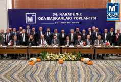 Oda Başkani'miz Sayin Ayşe Eroğlu, 54'üncü Karadeniz Oda Başkanlari Toplantisi'na Katildi