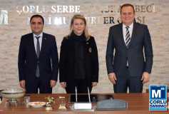 Sayin Taşkiran Ve Sayin Atacan'dan, Çorlu Smmm Odasi'na İade-İ Ziyaret