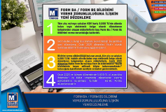 Form Ba / Form Bs Bildirimi Vergi Zorunluluğuna İlişkin Yeni Düzenleme