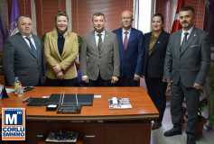 Yönetim Kurulu Üyelerimizden, Başkan Turna'ya İade-İ Ziyaret