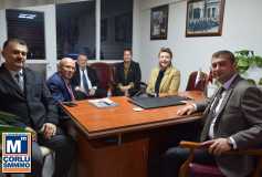 Yönetim Kurulu Üyelerimizden, Başkan Turna'ya İade-İ Ziyaret