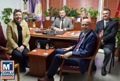 Yönetim Kurulu Üyelerimizden, Başkan Turna'ya İade-İ Ziyaret