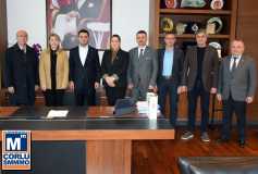 Oda'miz Yönetim Kurulu Üyelerinden, Başkan Volkan'a Tebrik Ziyareti