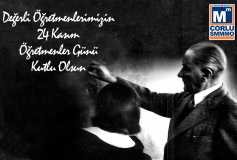Değerli Öğretmenlerimizin, 24 Kasim Öğretmenler Günü Kutlu Olsun!