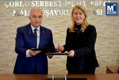 Çorlu Smmm Odasi İle Çorlu Myo Arasinda, Mesleki Eğitim Protokolü İmzalandi