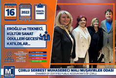 Eroğlu Ve Tekneci, Kültür Sanat Ödülleri/2022 Gecesi'ne Katildilar