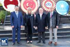 Çorlu Smmm Odasi, Ulu Önder'imizin Manevi Huzurunda Bir Araya Geldi
