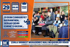 29 Ekim Cumhuriyet Bayrami'nda, Serhad Şehri Edirne'yi Gezdik 