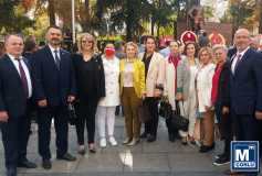 Oda Yönetimi'miz, Cumhuriyet Bayrami Çelenk Sunma Törenine Katildi