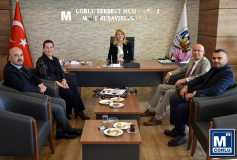 Meslektaşimiz Doğanay Çelik'e, Ruhsat Ve Büro Tescil Belgesi'ni Teslim Ettik