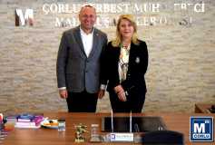 Chp Ergene İlçe Örgütü'nden, Oda'miza Nezaket Ziyareti