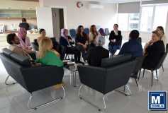 Yönetim Kurulu Ve Staj Eğitim Komitesi Üyeleri, Staja Giriş Sinavina Katilacak Adaylarla Bir Araya Geldiler