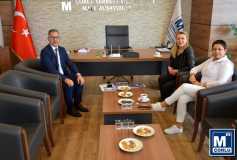Çorlu Sgm Müdürü'müz Sayin Metin Kirişak, Yönetim Kurulu Üyeleri'mize İade-İ Ziyarette Bulundu