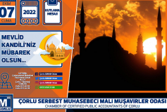 Mevlid Kandili'niz Mübarek Olsun..