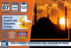 Mevlid Kandili'niz Mübarek Olsun..