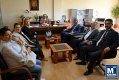 Özdemir Ve Tepe'yi, Çorlu Vergi Dairesi'nde Ziyaret Ettik